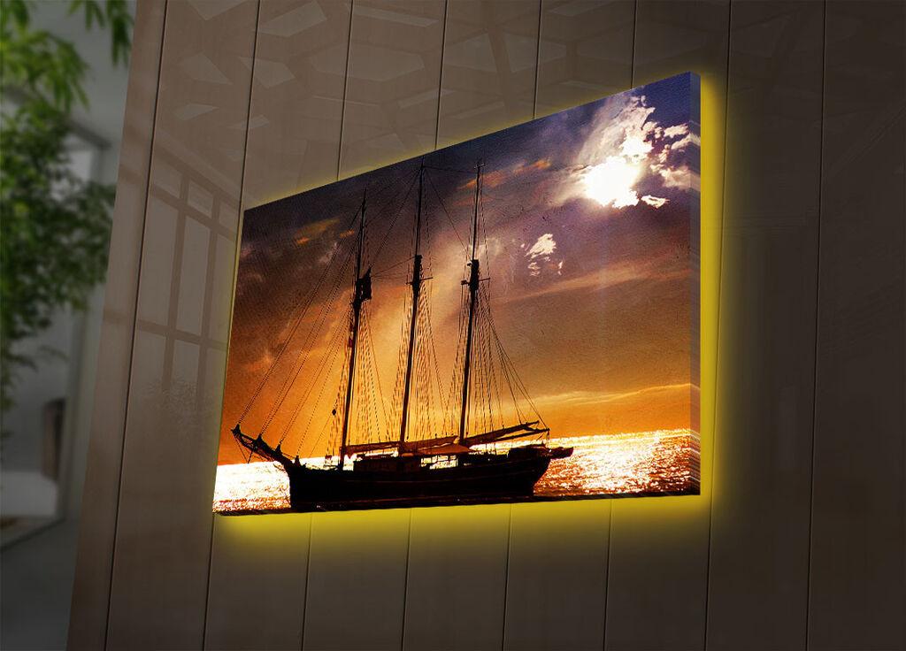 Zidna slika sa LED osvetljenjem 4570DACT-75, 45x70 cm
