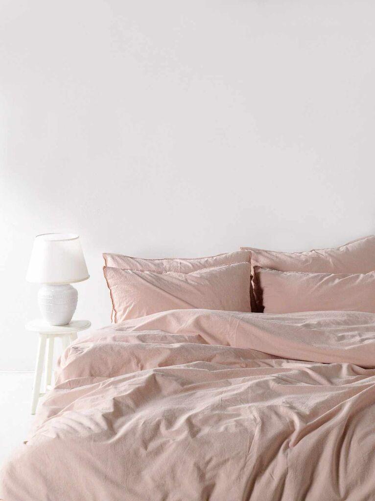 L'essentiel Maison set posteljine, 200x220cm, svijetlo roza