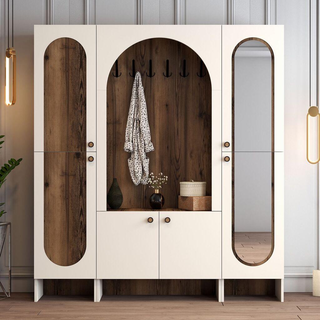 Hanah Home Chiviluk Palermo Klm, 180x 200,6x 37 cm, krem