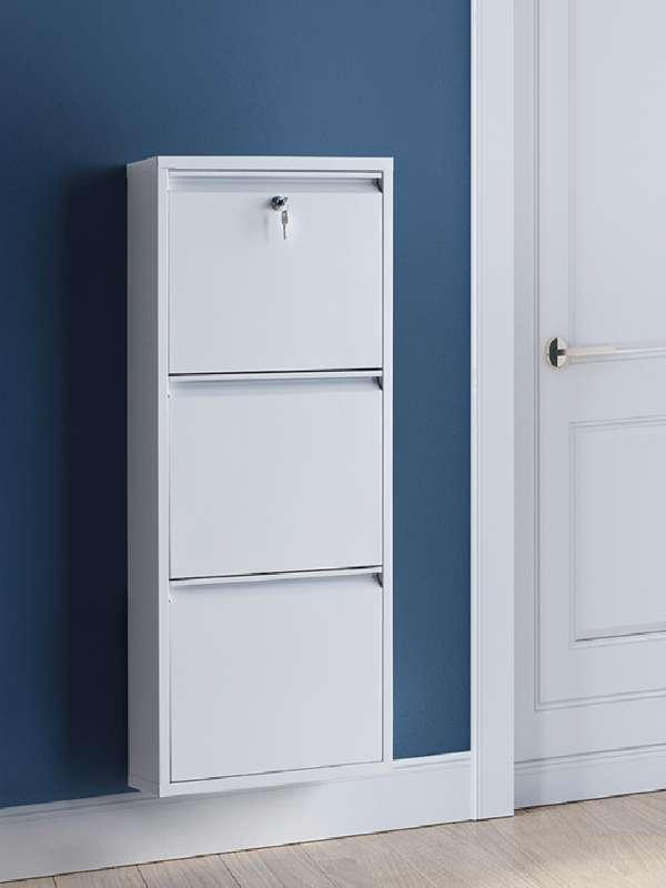 Hanah Home Stalak za cipele Primo 3, 50x104x15 cm, Bijela