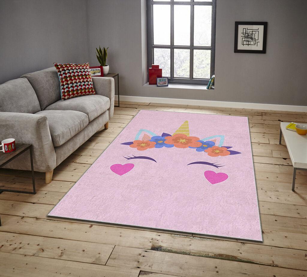 Conceptum Hypnose Tepih Asr Crpt-34, Pravougaoni, 140 x 220 cm,  Roze