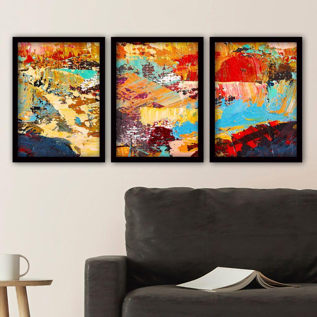 Wallity Set uramljenih slika 3SC146, 3 dijela