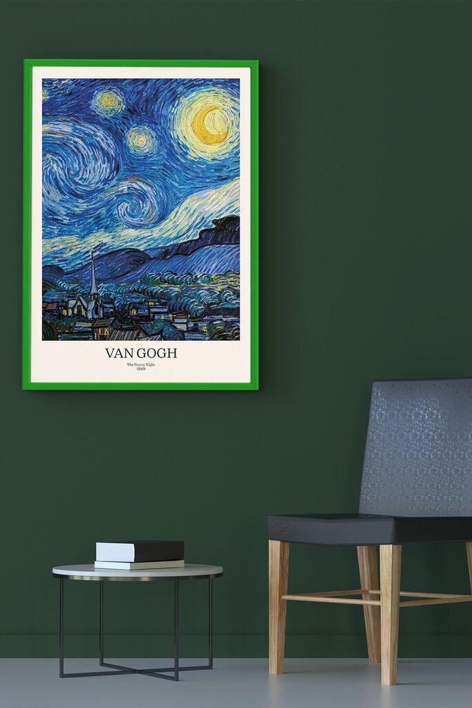 Wallity Dekorativna uramljena slika, 33x48cm, Šarena