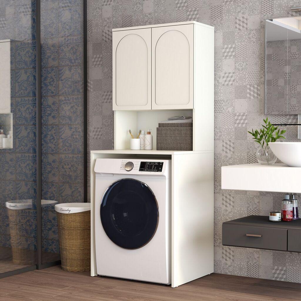 Hanah Home Komoda za veš mašinu Lyon 60, Krem