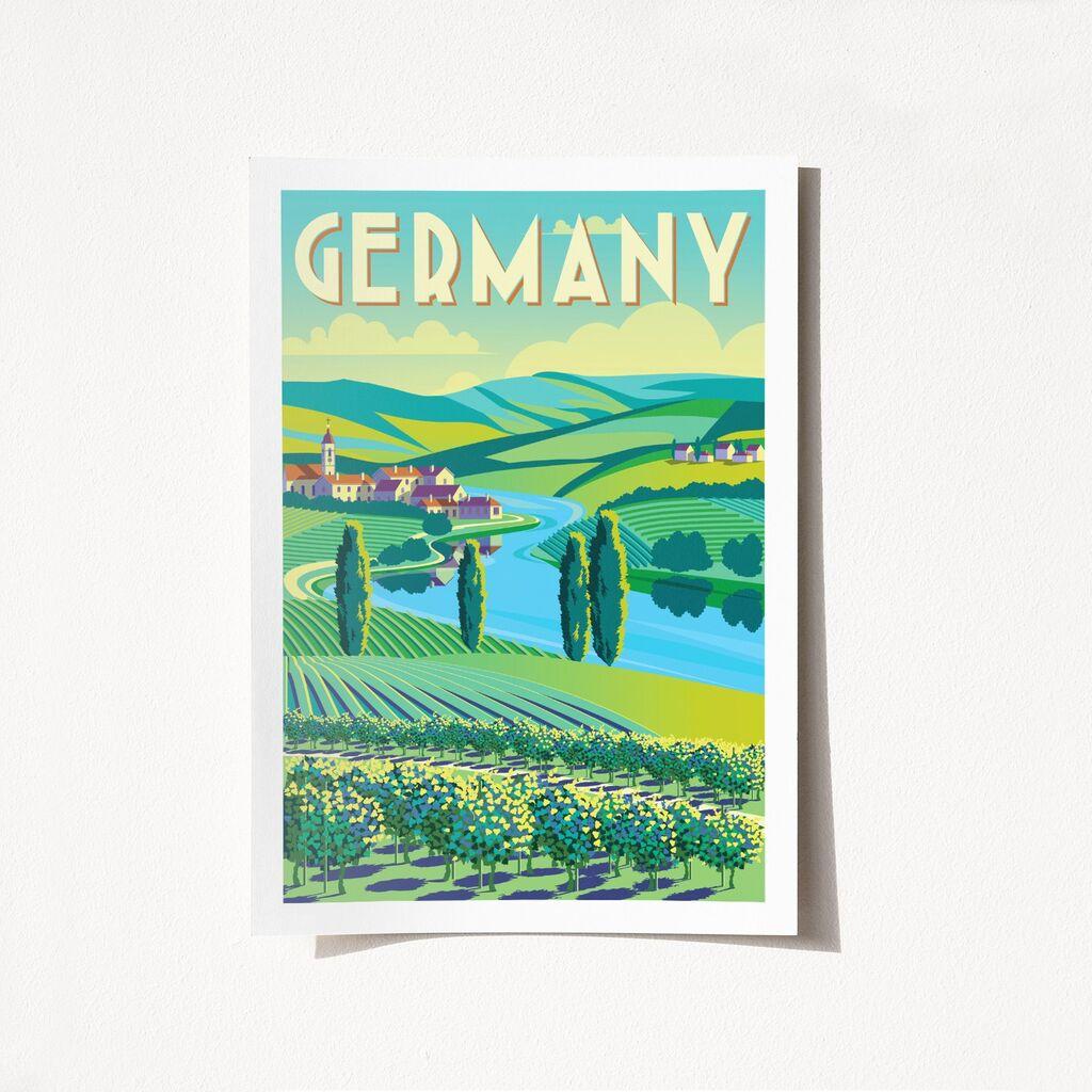 Poster Wallity Njemačka-1975, 50x70 cm