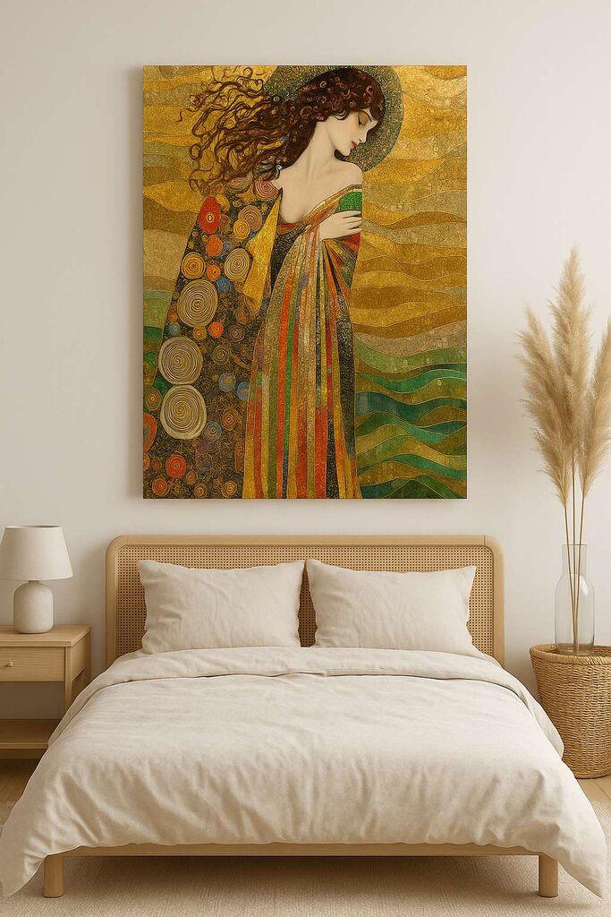 Wallity Dekorativna slika na platnu, 70x100cm, Šareno