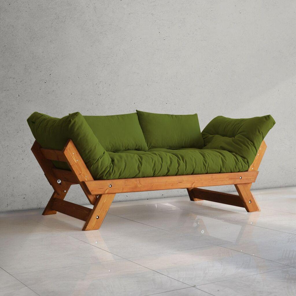Hanah Home Garden sofa, tikovina i zelena