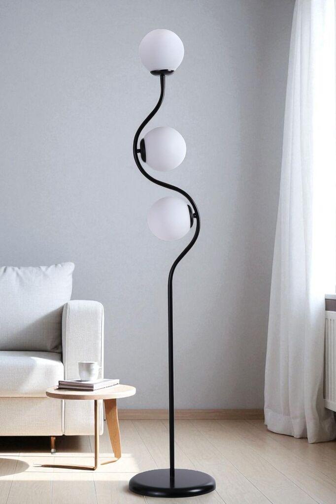 Opviq podna lampa 8944-1, crna