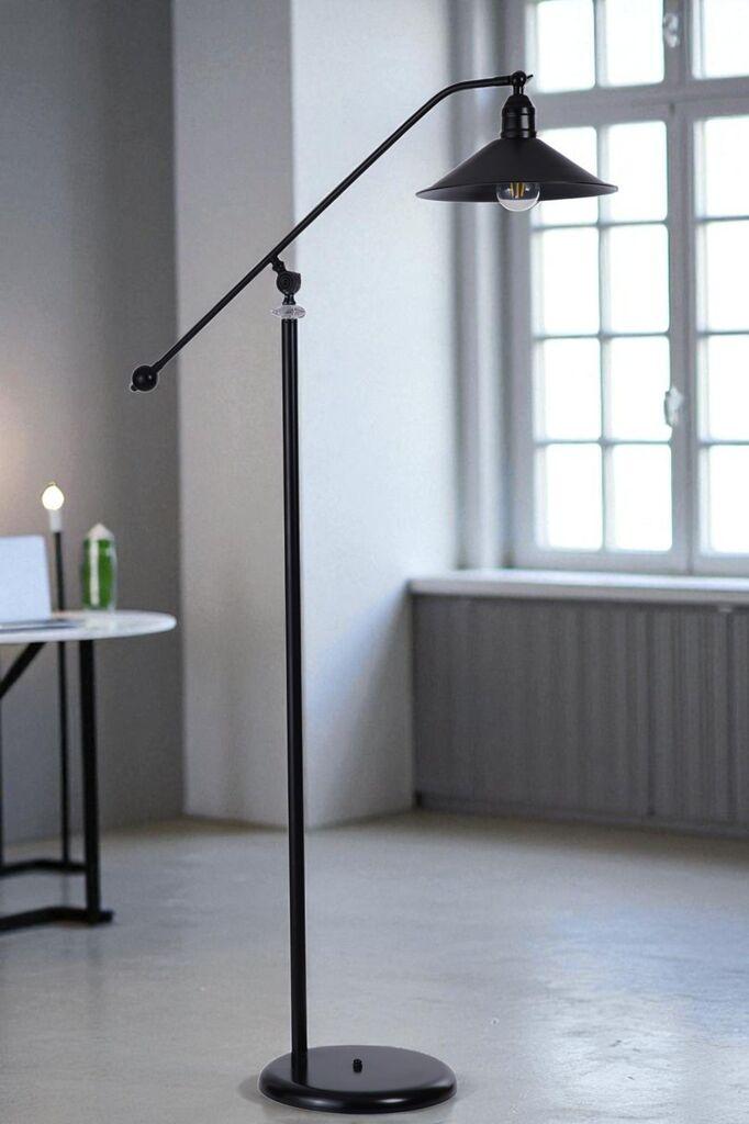 Opviq podna lampa 8959-2, crna