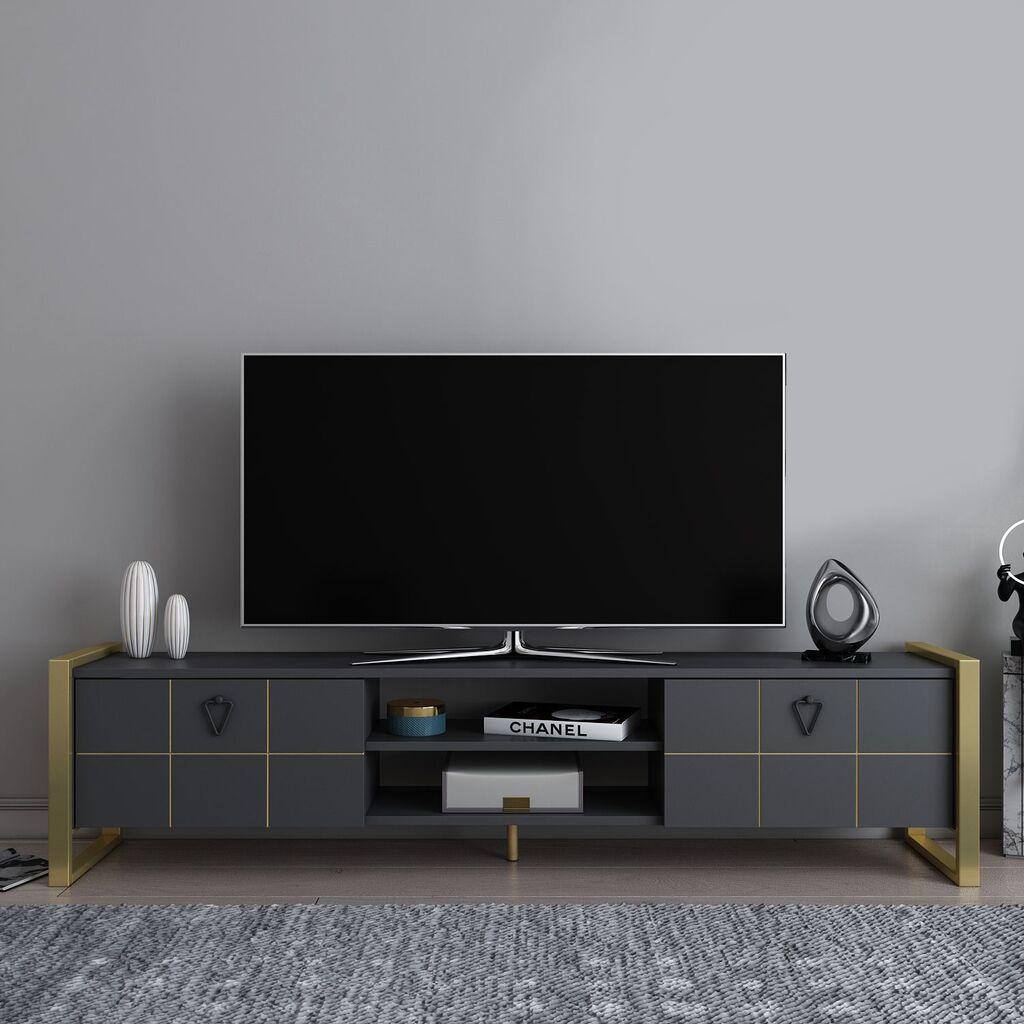 Hanah TV komoda Mila, 184x45x34 cm, antracit