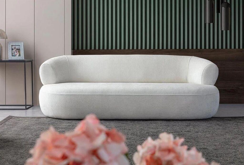 Atelier del Sofa Trosed Roma, 230 cm, Bijela