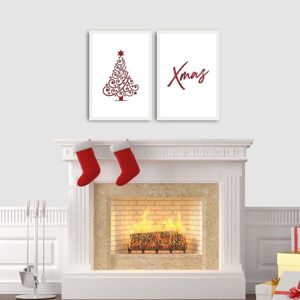 Wallxpert 2PBCTNOEL 03 Dekorativne slike
