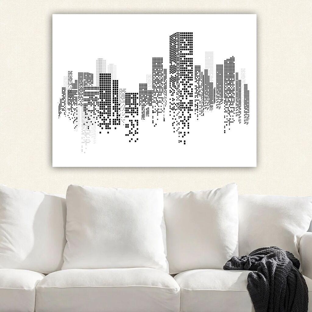 Wallity Dekorativna slika na platnu, 70x100cm, Šareno