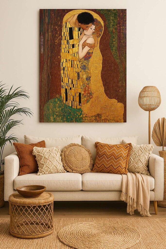 Wallity Dekorativna slika na platnu, 50x70cm, Šareno