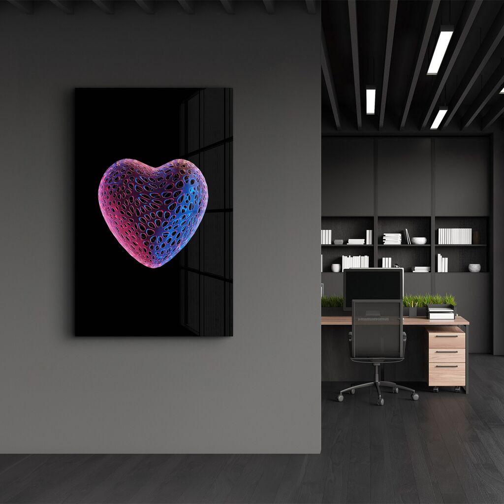 Wallity Dekorativna slika na kaljenom staklu, 46x72cm, Šareno