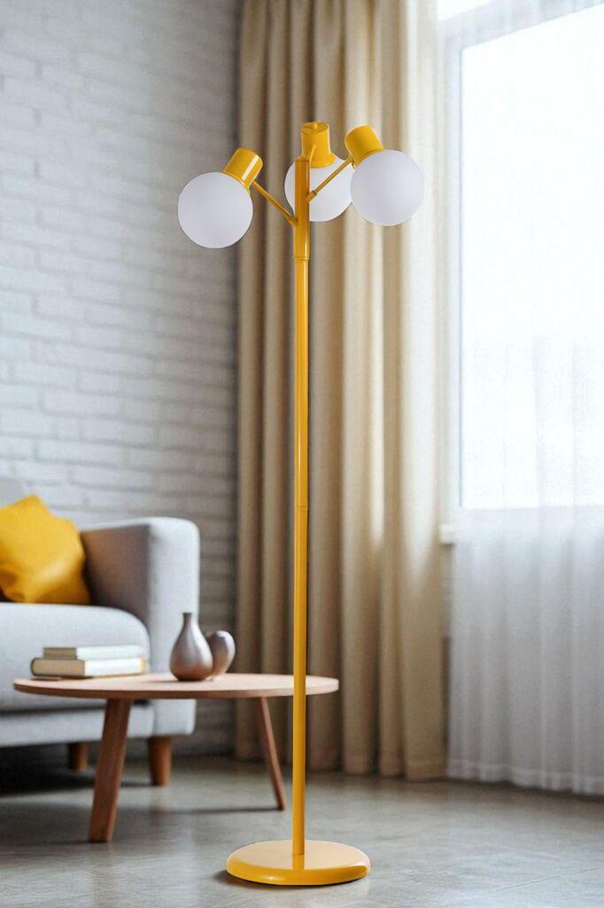 Opviq podna lampa 8947-8, žuta