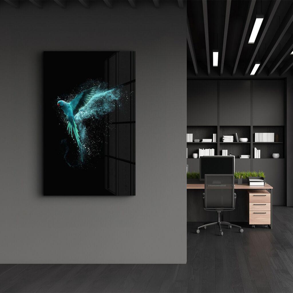 Wallity Dekorativna slika na kaljenom staklu, 46x72cm, Šareno