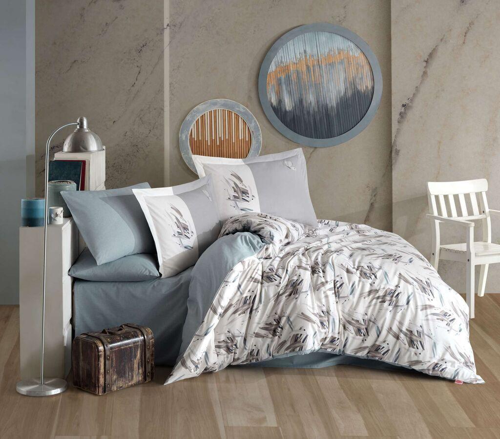 L'essentiel Maison Poplin set posteljine za francuski krevet, 100% pamuk, 200x220cm, 240x260cm, 2 jastučnice