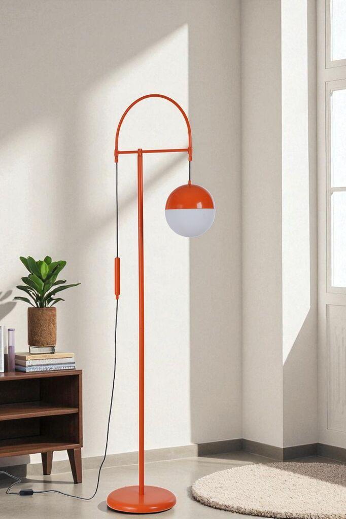 Opviq podna lampa 8958-5, narandžasta