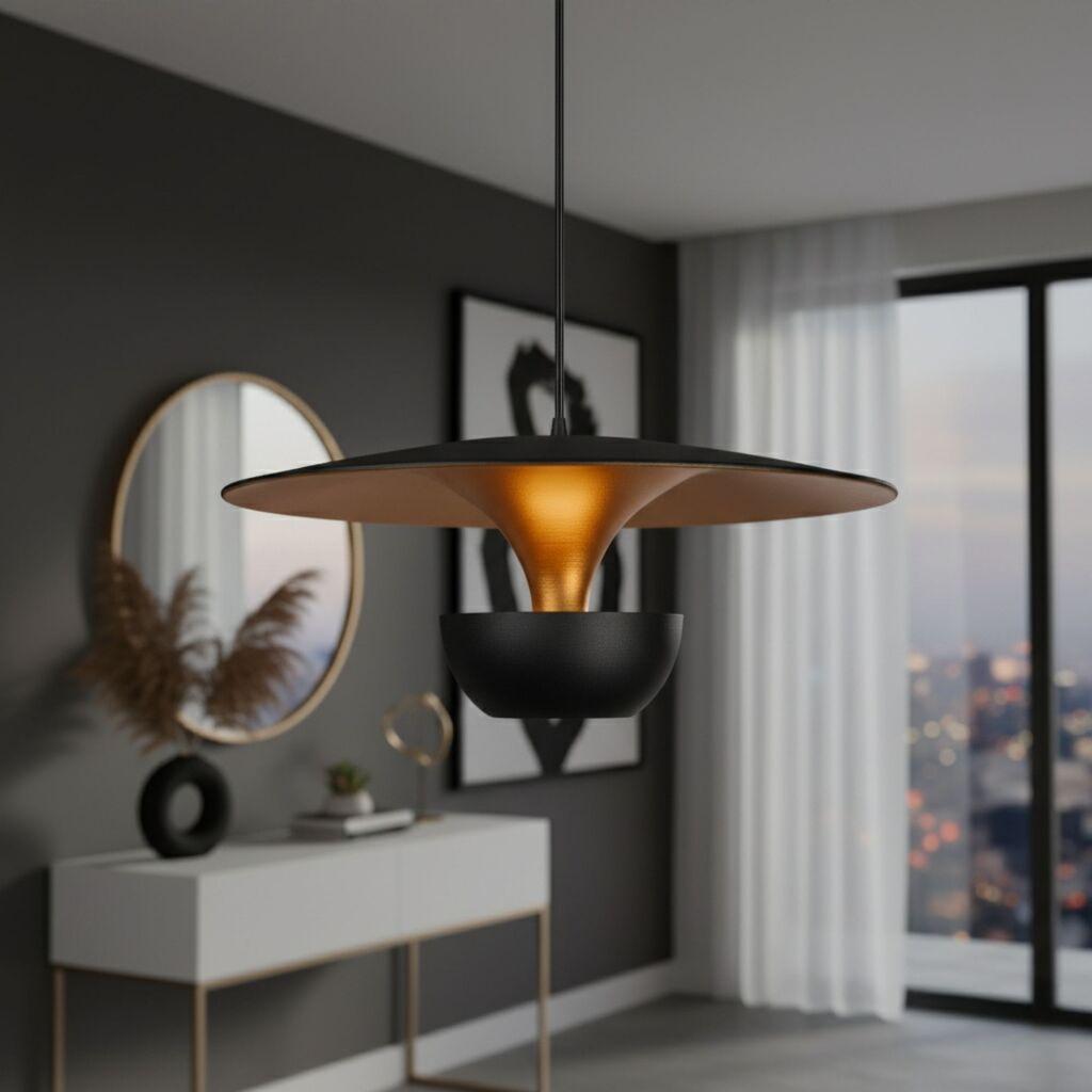 Opviq luster, crni