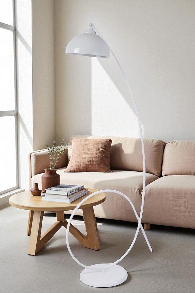 Opviq podna lampa 8967-1, bijela