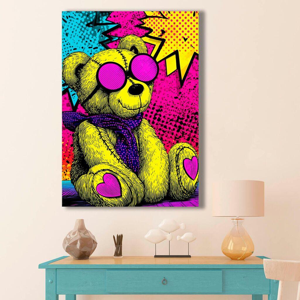 Wallity Dekorativna slika na platnu, 45x70cm, Šareno