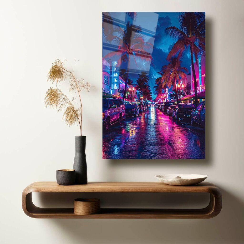 Wallity Dekorativna slika na kaljenom staklu, 50x70cm, Šareno