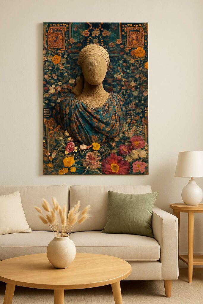 Wallity Dekorativna slika na platnu, 70x100cm, Šareno