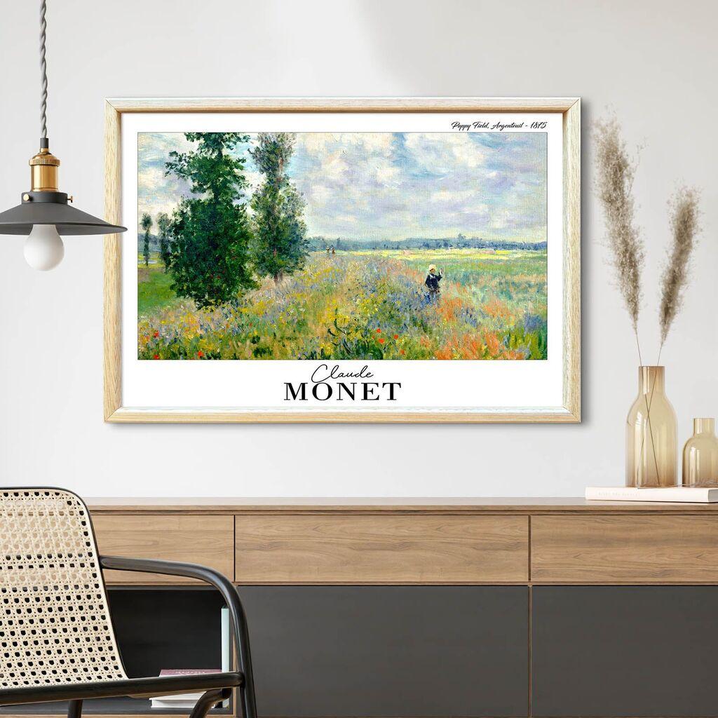Wallity Dekorativna uramljena slika, 42x62cm, Šarena
