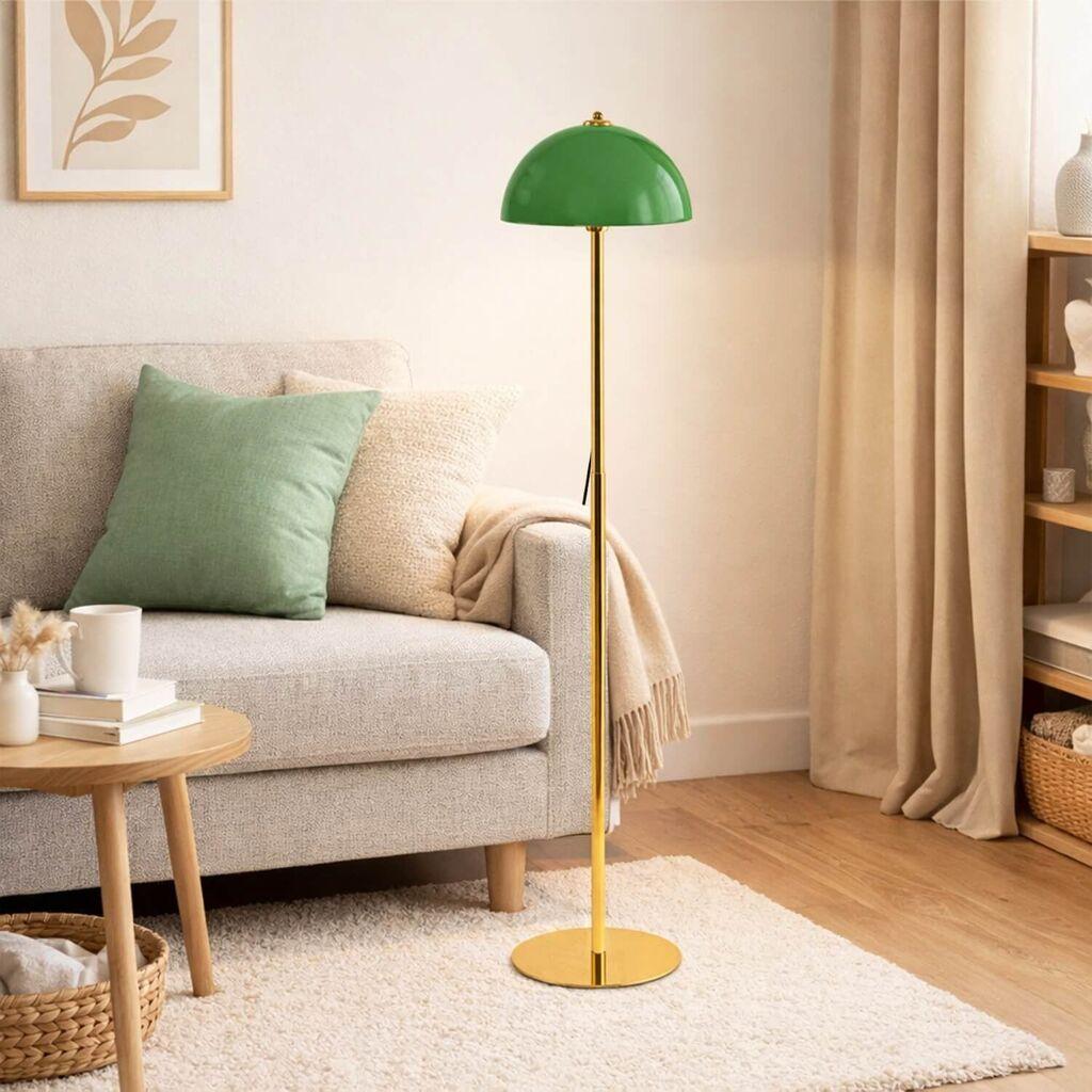 Opviq podna lampa, zelena