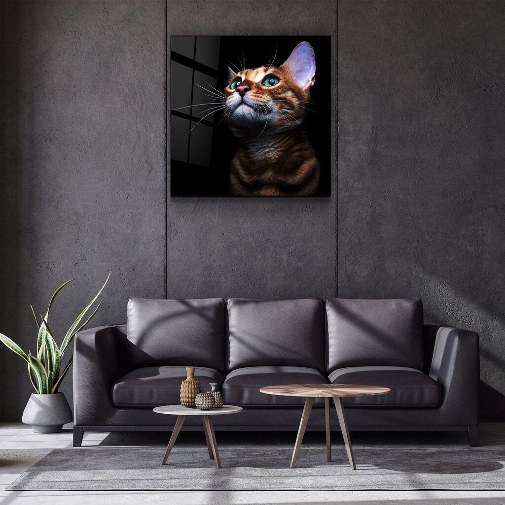 Wallity Dekorativna slika na kaljenom staklu, 60x60, Šareno