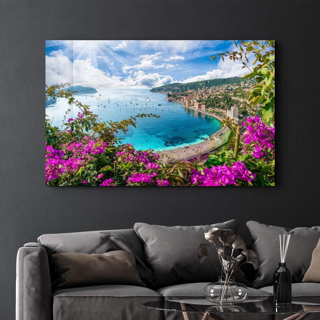 Wallity Dekorativna slika na kaljenom staklu, 35x55cm, Šareno