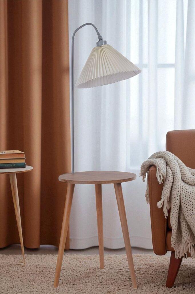 Opviq podna lampa 8957-3, siva