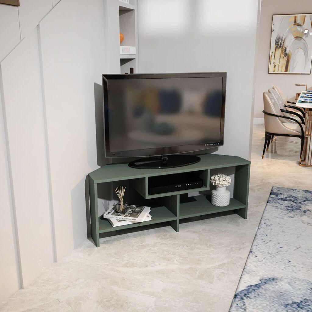 Hanah TV komoda Maldivi, 120x46,8x35 cm, zelena