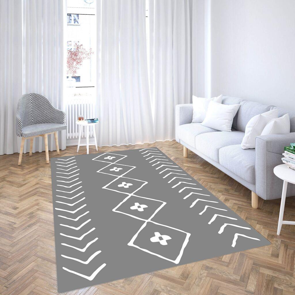 Conceptum Hypnose tepih CG_224, pravougaoni, 140 x 220 cm, siva