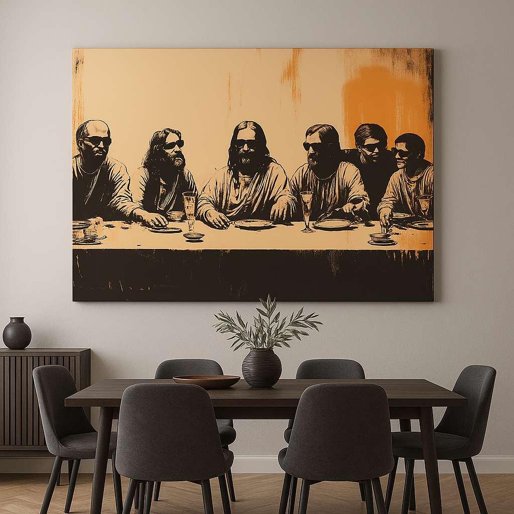 Wallity Dekorativna slika na platnu, 70x100cm, Šareno