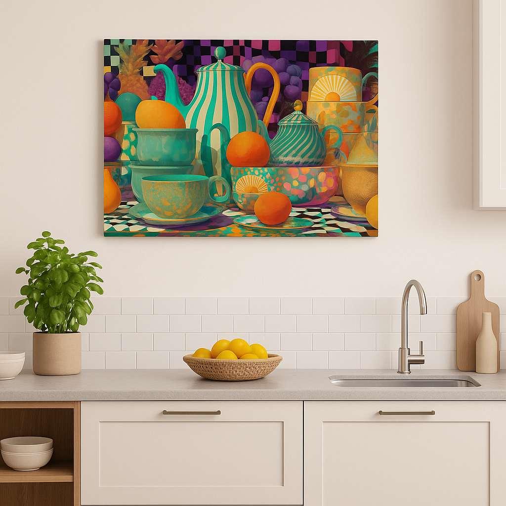 Wallity Dekorativna slika na platnu, 50x70cm, Šareno