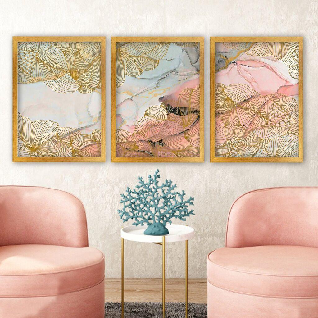 Wallity Set uramljenih slika 3AC163, 3 dijela