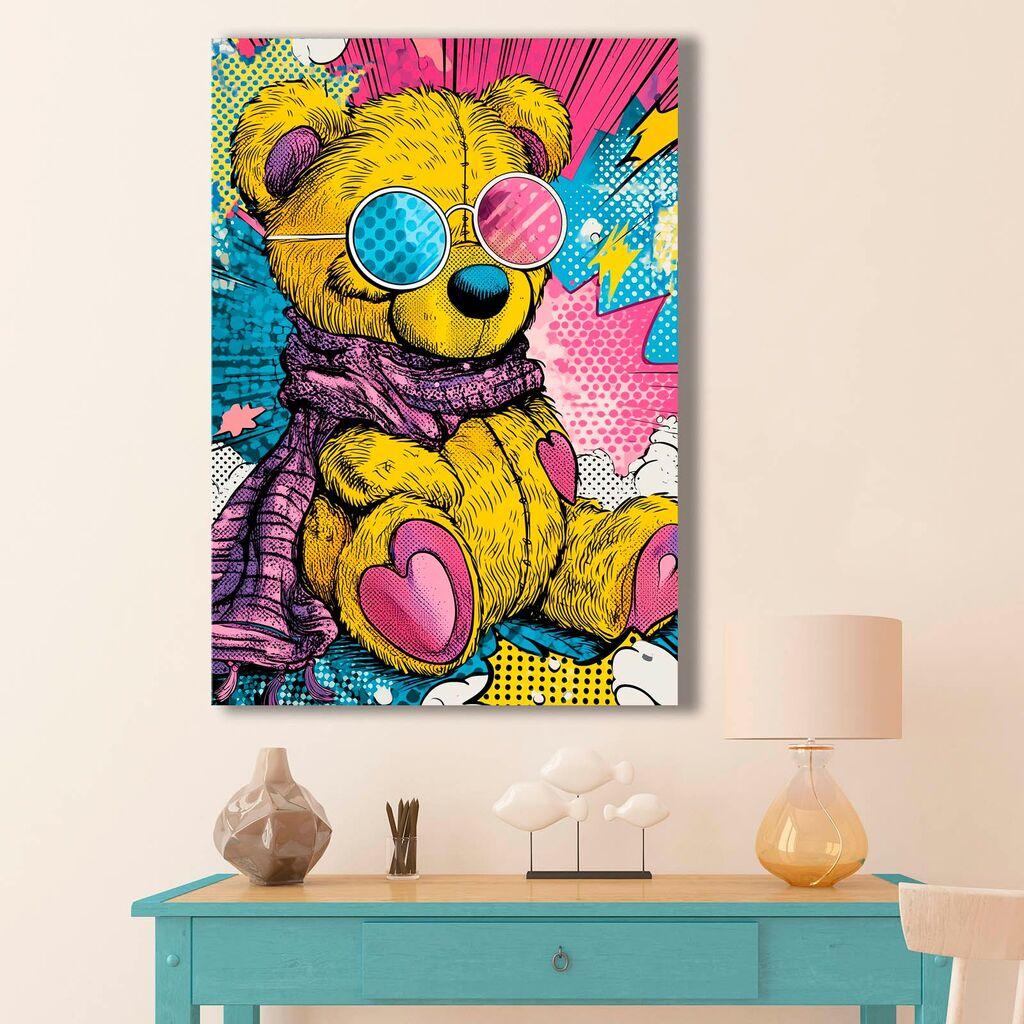 Wallity Dekorativna slika na platnu, 70x100cm, Šareno