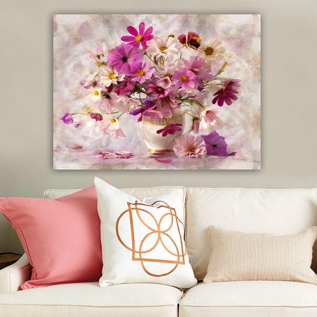 Wallity Dekorativna slika na platnu, 70x100cm, Šareno