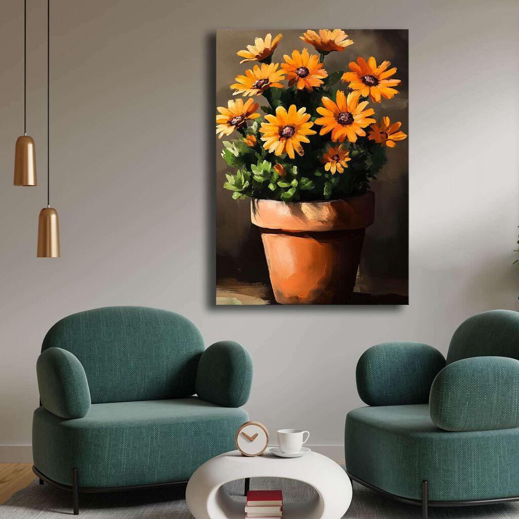 Wallity Dekorativna slika na platnu, 70x100cm, Šareno