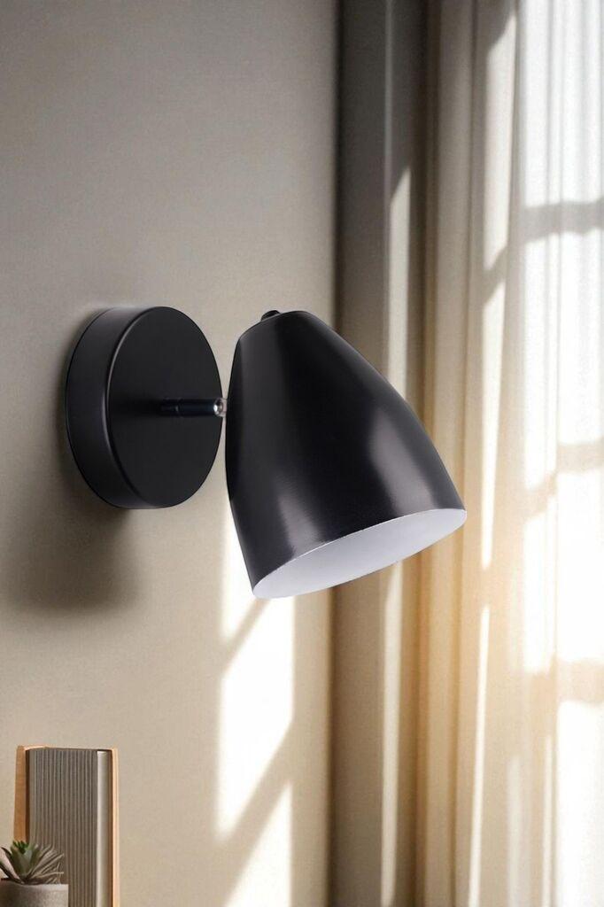 Opviq Zidna lampa 9078-5, Crna