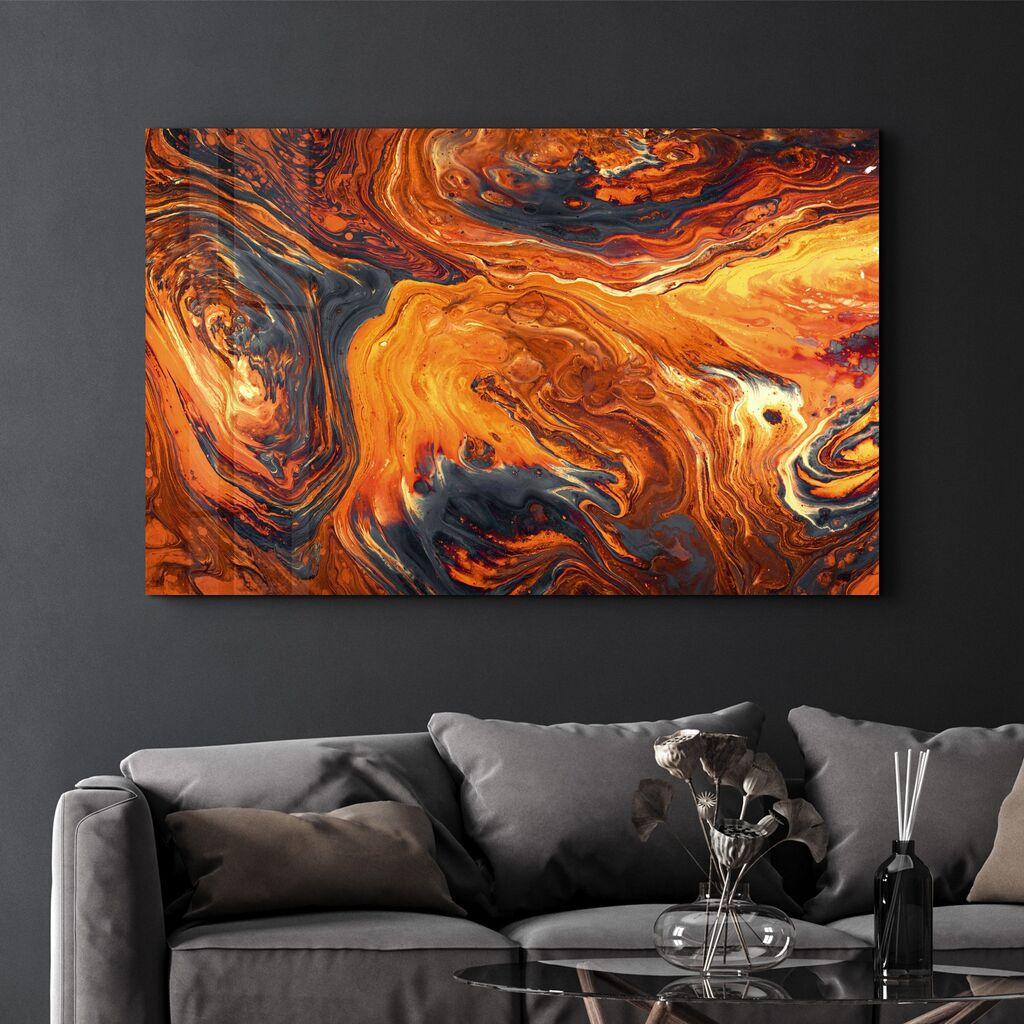 Wallity Dekorativna slika na kaljenom staklu, 35x55cm, Šareno