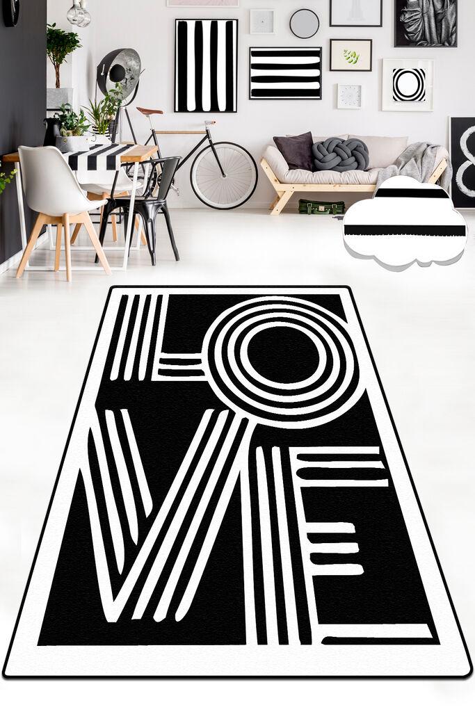 Conceptum Hypnose tepih, 140x190cm, crni