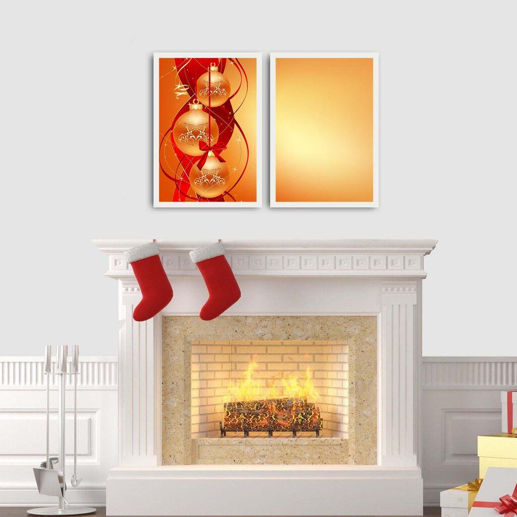 Wallxpert 2PBCTNOEL 02 Dekorativne slike