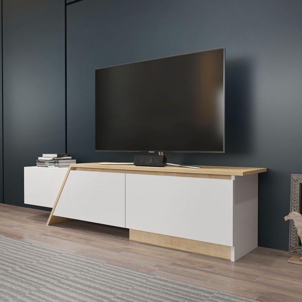 Hanah Home TV komoda Zonas, 180x28,6x35 cm, bijela