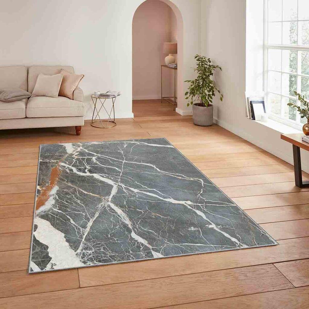 Conceptum Hypnose tepih HM-CRP25-9, pravokutni, 80 x 140 cm, siva