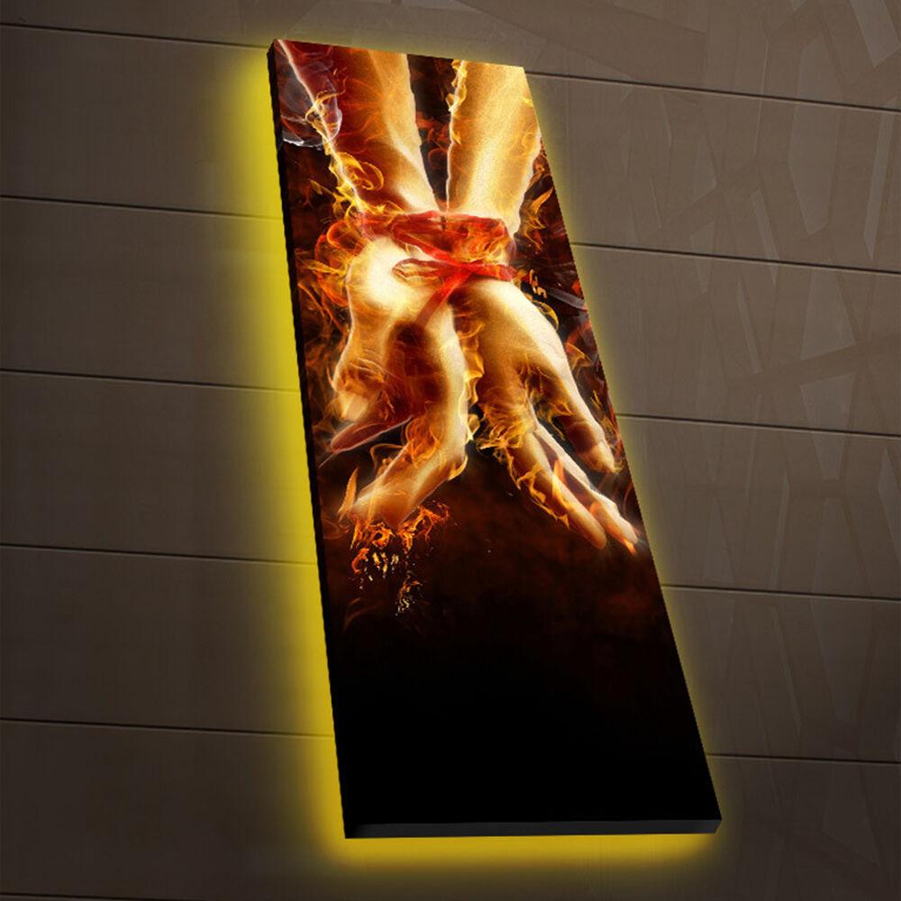 Zidna slika sa LED osvetljenjem 3090DACT-53, 30x90 cm