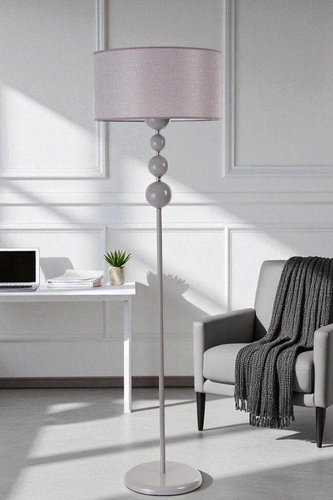 Opviq podna lampa Hayal, siva