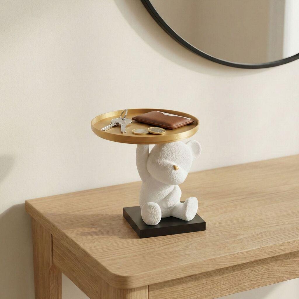 Aberto Design Dekorativna figura Cutie Bear, bijela